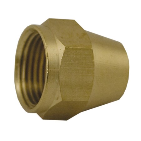 5/16 In. Brass Short Flare Nut